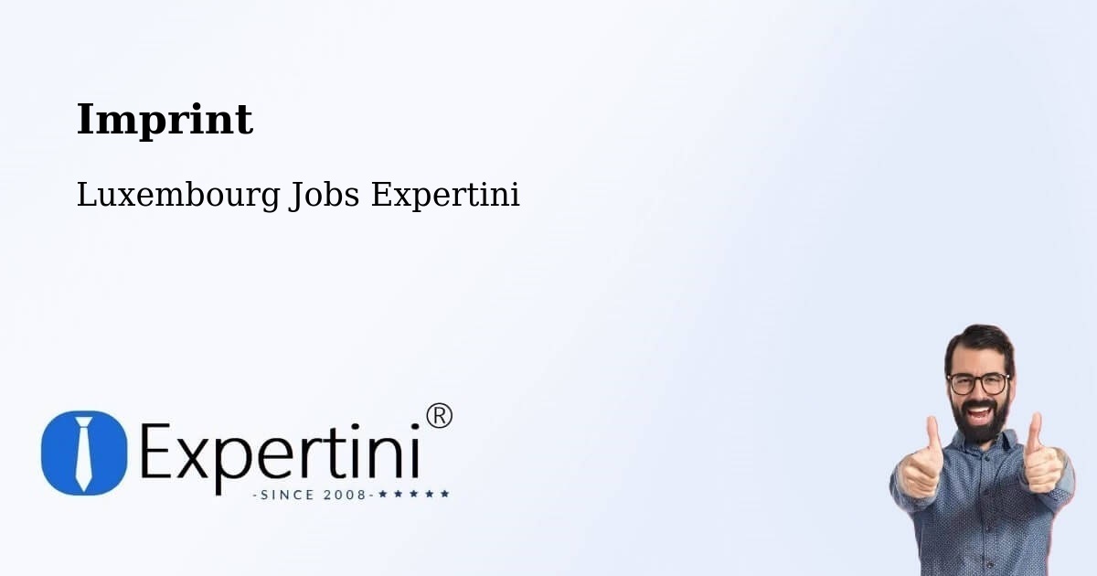 Imprint – Winseler - Luxembourg Jobs Expertini